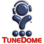 Logo for TuneDome EDM Network and TuneDome Records (record label)